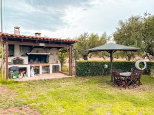 Zahrada ubytování Myrto Countryhouse Kyparissia