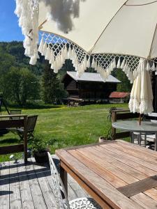 Nespecifikovaný výhled na hory nebo výhled na hory při pohledu z bed and breakfast