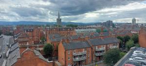 Nespecifikovaný výhled na destinaci Dublin nebo výhled na město při pohledu z apartmánu