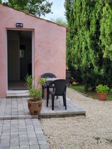 Zahrada ubytování 1 Chambre piscine commune et 1 Gite piscine privée La Sauvasse