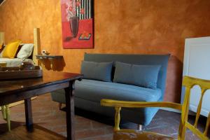 Posezení v ubytování B&B il Fornello a Padernello