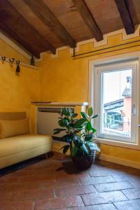 Posezení v ubytování B&B il Fornello a Padernello