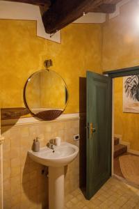 Koupelna v ubytování B&B il Fornello a Padernello