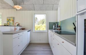 Η κουζίνα ή μικρή κουζίνα στο Stunning Home In Skjern With Kitchen