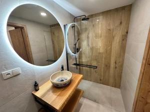 Koupelna v ubytování Apartmán 209 - Vlčice Residence