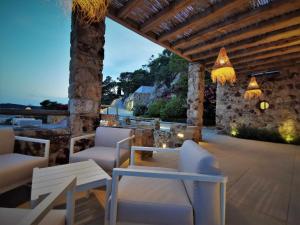 Naturlandskabet i nærheden af villaen