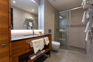 Kúpeľňa v ubytovaní Hotel Tonanti