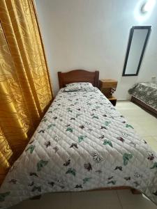 Letto o letti in una camera di Casa Lisieux- Jericó