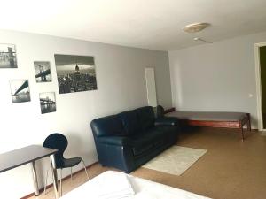 Posezení v ubytování Central Hostel Jelgava