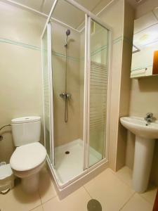A bathroom at Euromarina Lateral by Alina365