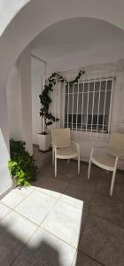A balcony or terrace at APTO TANEZ TORREMOLINOS, a