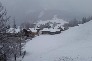 Cosy authentic Chalet in Gsteig bei Gstaad v zimě + 5 fotografií