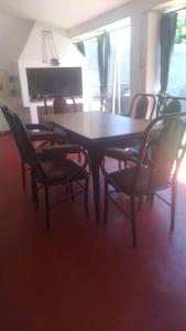 Μια τηλεόραση ή/και κέντρο ψυχαγωγίας στο Casa centrica con pileta