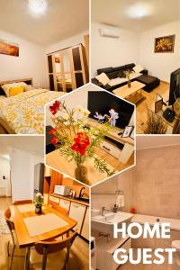 Postel nebo postele na pokoji v ubytování Home Guest - Apartment 2