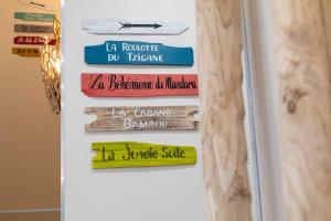 Certifikát, hodnocení, plakát nebo jiný dokument vystavený v ubytování Studio Dernier Etage Le Nid d'Amour - Séjour Romantique, Mandara Beach, Juan-les-Pins
