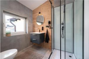 Kúpeľňa v ubytovaní Kościelna Loft Apartaments