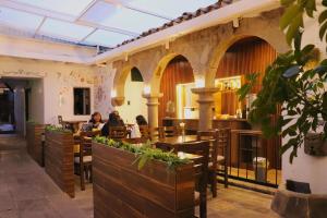 Restaurace v ubytování Cusco Lodge Hotel Boutique