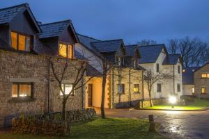 Bygningen som feriehuset ligger i