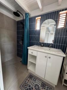 Koupelna v ubytování La maison aux chapeaux