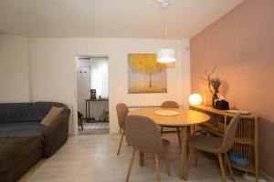 Χώρος καθιστικού στο Comfort Suite Jelenovac