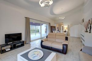 Posezení v ubytování La maison en bois - 6 personnes