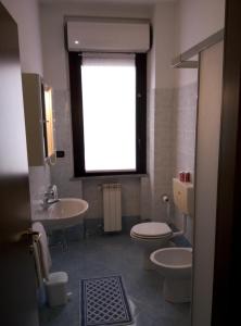 Koupelna v ubytování Hotel Cristallo