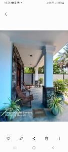 a picture of a house with a porch at Villa Meghana in Galle