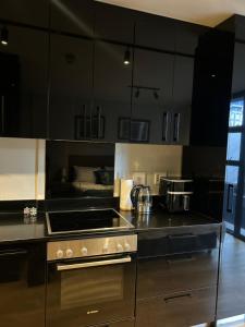 Kuchyň nebo kuchyňský kout v ubytování The Tokyo Luxury Apartments 210 + 6 fotografií