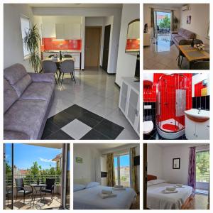 Posezení v ubytování Apartments Andrijanić