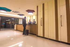 Vstupní hala nebo recepce v ubytování Memoire Hornbill Hotel Kuching Sarawak