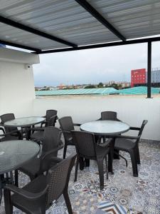 Bazén v ubytování Moravia Coliving nebo v jeho okolí