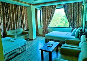 Posezení v ubytování New Islamabad Hotel