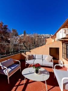 Balkón nebo terasa v ubytování Apartamentos Los Robles