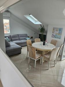 Posezení v ubytování Apartments Andrijanić