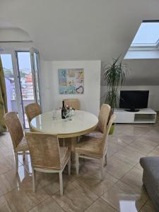 TV a/nebo společenská místnost v ubytování Apartments Andrijanić