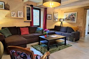 Χώρος καθιστικού στο Maison Spacieuse situation idéale au calme