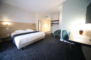 Postel nebo postele na pokoji v ubytování Best Western Hotel Fontaine Argent