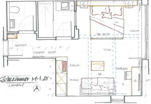 The floor plan of Berggasthof - Pension Lahnerhof