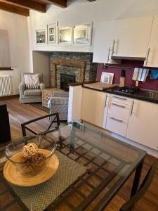 Kuchyňa alebo kuchynka v ubytovaní Agriturismo La Tensa