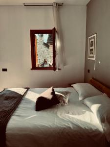 Posteľ alebo postele v izbe v ubytovaní Agriturismo La Tensa