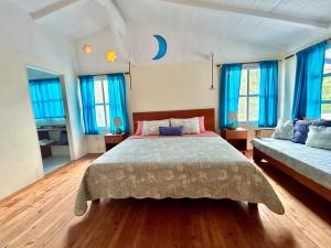 Postel nebo postele na pokoji v ubytování Casa Kubler