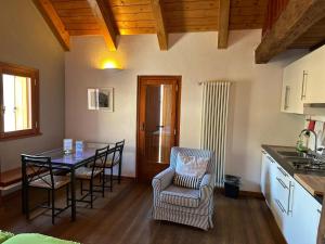 Kuchyňa alebo kuchynka v ubytovaní Agriturismo La Tensa