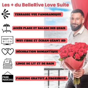 Fotografie z fotogalerie ubytování Bellerive Love Suite Magnifique vue lac v destinaci Publier