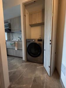 Η κουζίνα ή μικρή κουζίνα στο Loft Comfy Bogotá +1 φωτογραφίες