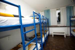 Ένα ή περισσότερα κρεβάτια σε δωμάτιο στο Hostel Hamburg
