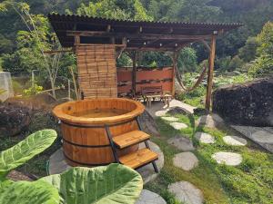 Zahrada ubytování Pradera Ecoliving