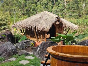 Zahrada ubytování Pradera Ecoliving
