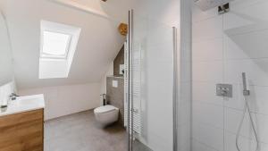Łazienka w obiekcie Moderne Ferienwohnung mit Bergblick
