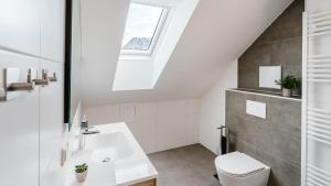 Łazienka w obiekcie Moderne Ferienwohnung mit Bergblick