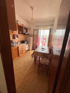 Kuchyň nebo kuchyňský kout v ubytování EVA APARTMENT